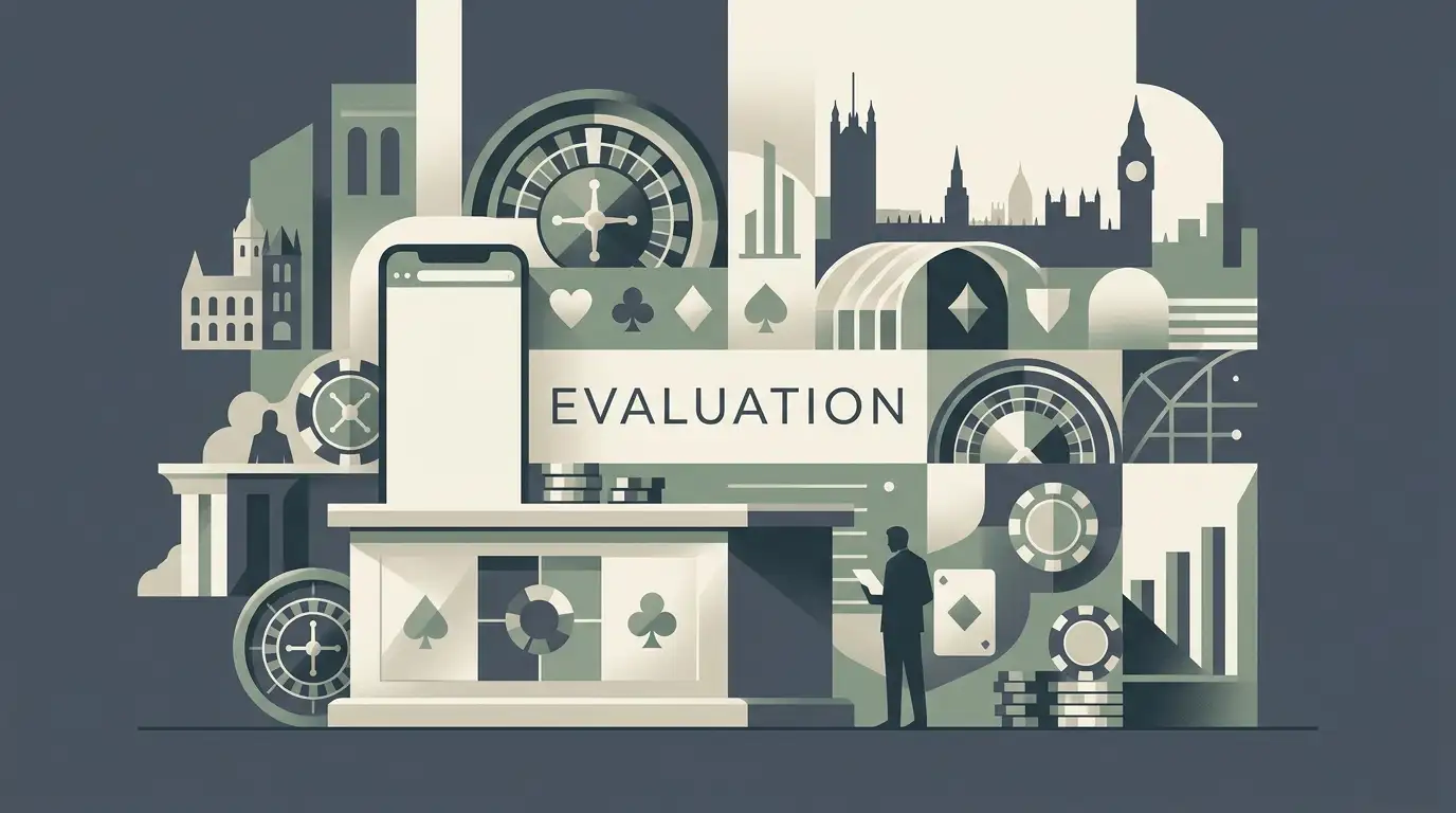 Illustration of evaluating an online casino in a Great Britain context
